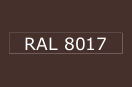 RAL 8017 csokoládé barna 